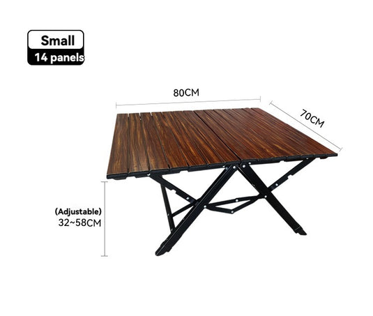 Three Sizes of Outdoor Camping Tables