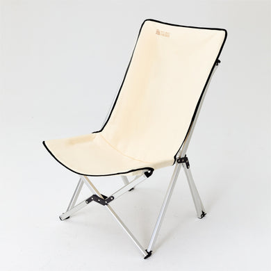 D03 MIilk  White Large Folding  Camping Chair