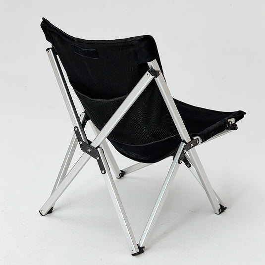 D03 Hello Black Large Folding  Camping Chair