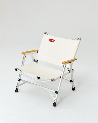 D06 Milk White Small  Champing Chair